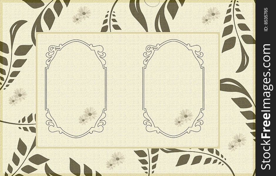 A beautiful background for greetings o invitation cards