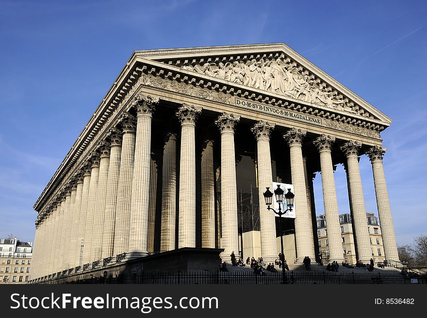 Great building with greek style, temple for divine