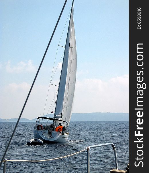 Sailing Corfu