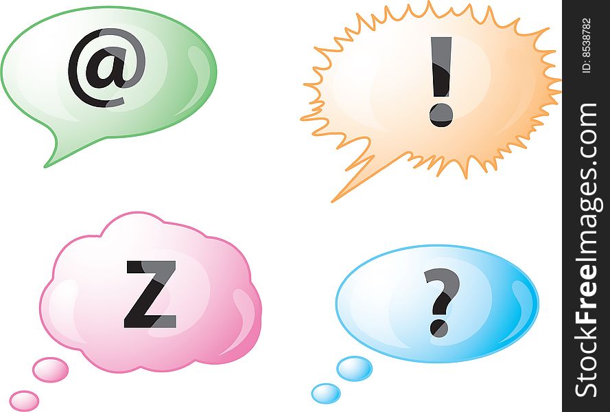 Speech Bubble Icons