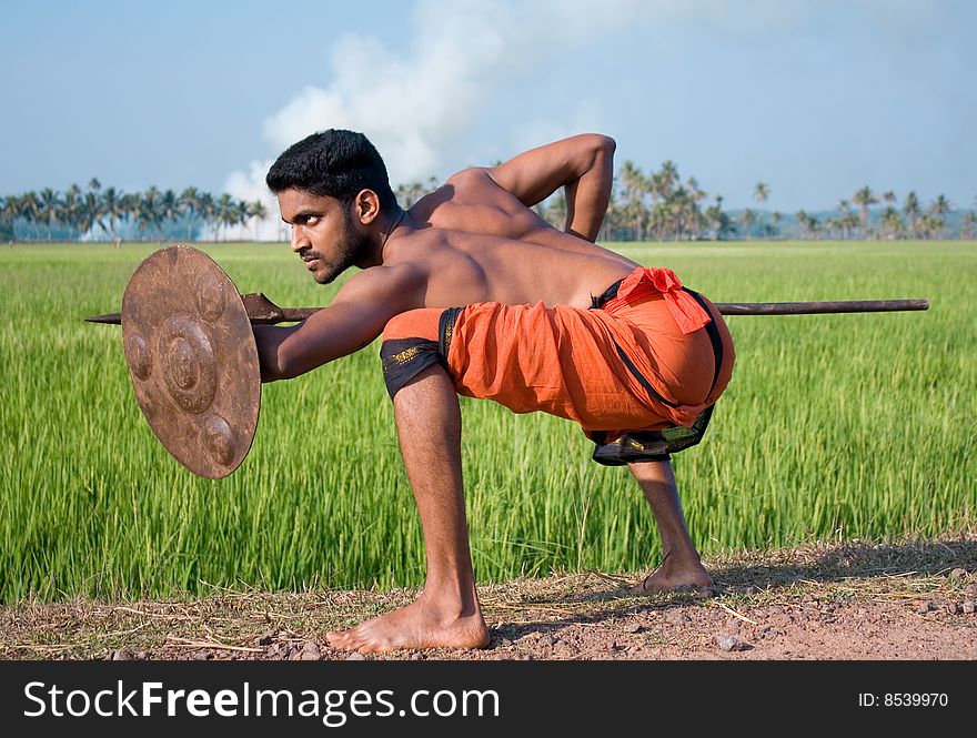 Kalarippayat, indian ancient martial art of Kerala. Kalarippayat, indian ancient martial art of Kerala