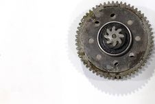 Titanium And Steel Gears Oil Stock Images Titanium And Steel Gears Oil Stock Images