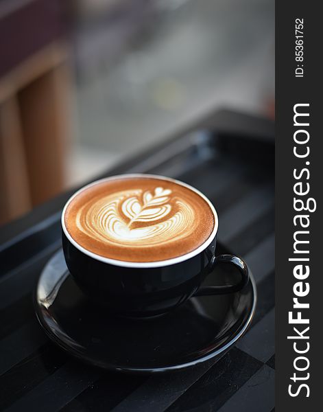 Close-up of Coffee Cup on Table