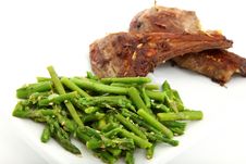 Ginger Lamb Chops Stock Photos Ginger Lamb Chops Stock Photos