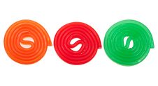 Isolated Colorful Rolls Of Candy Royalty Free Stock Photo Isolated Colorful Rolls Of Candy Royalty Free Stock Photo