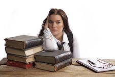 Young Business Woman Stock Photography Young Business Woman Stock Photography