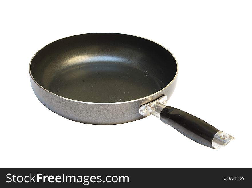 Frying pan isolated on white background