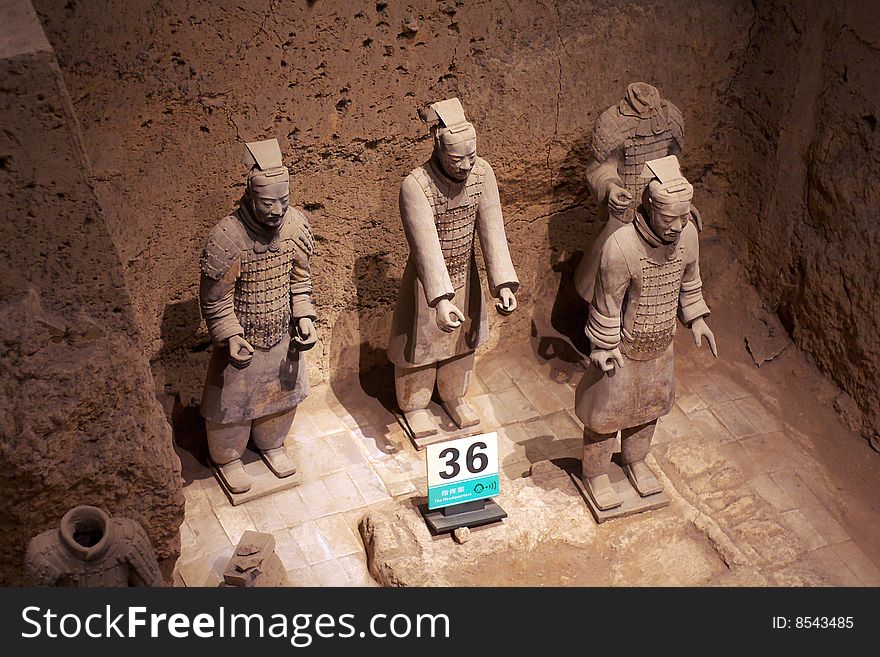 China/Xian:Terracotta Warriors And Horses