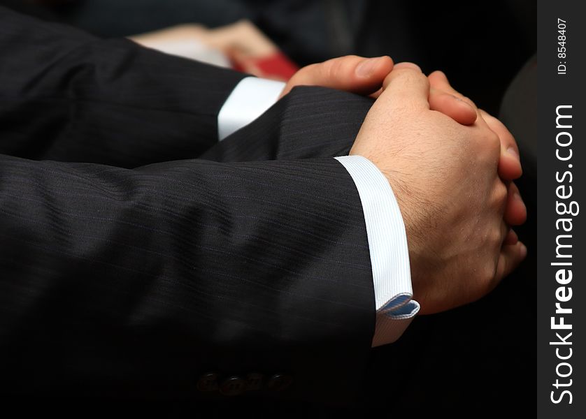 Hands Of A Businessman