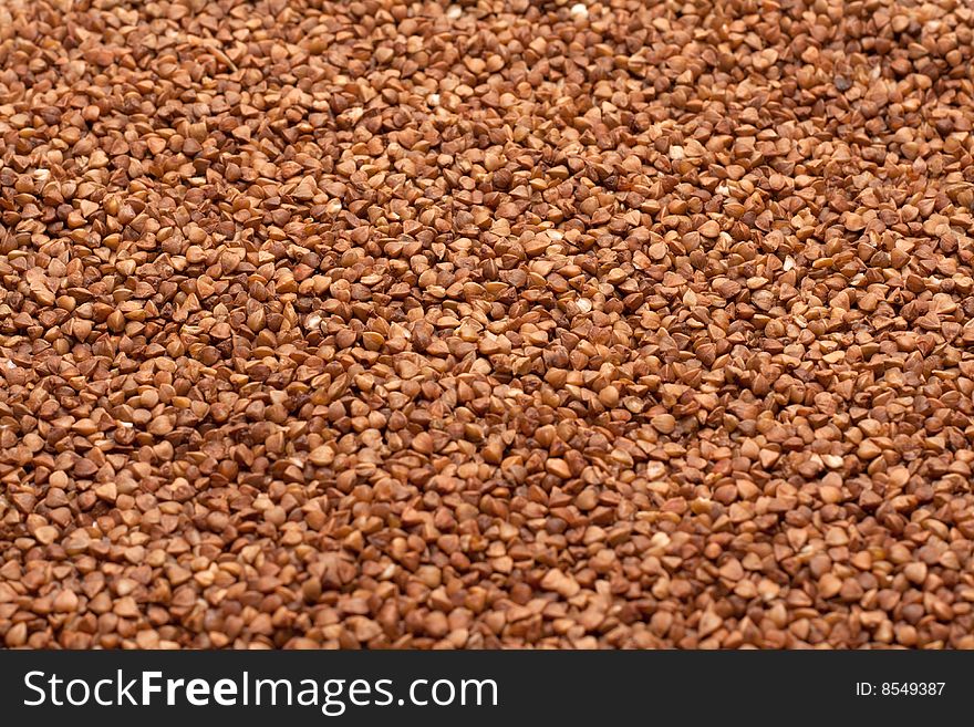 Buckwheat, disposit as background in diffused light. Buckwheat, disposit as background in diffused light