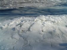 Frozen River Stock Images