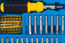 Screw Driver Tool Set Royalty Free Stock Photography Screw Driver Tool Set Royalty Free Stock Photography