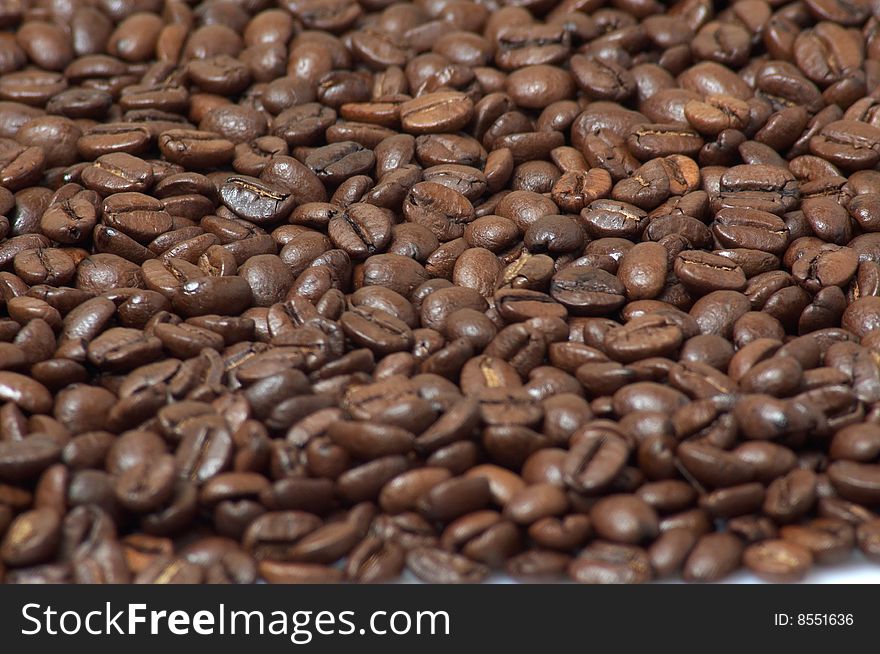 Wonderful And Nice Texture  Of Coffee.