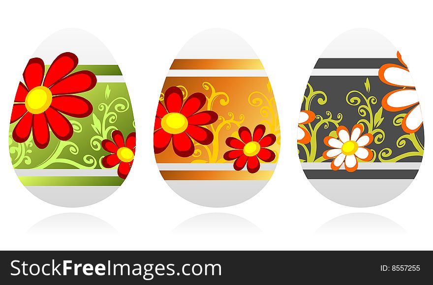 Easter Eggs Set