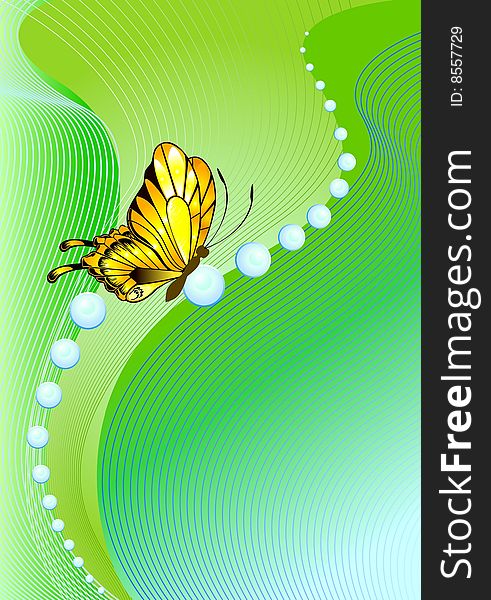 Beautiful background from abstraction and butterflies for design. Beautiful background from abstraction and butterflies for design