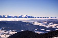 Winter Mountains Royalty Free Stock Photo Winter Mountains Royalty Free Stock Photo