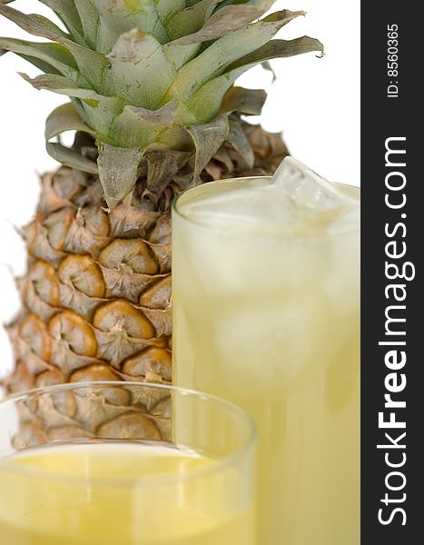 Pineapple And Juice Of Pineapple