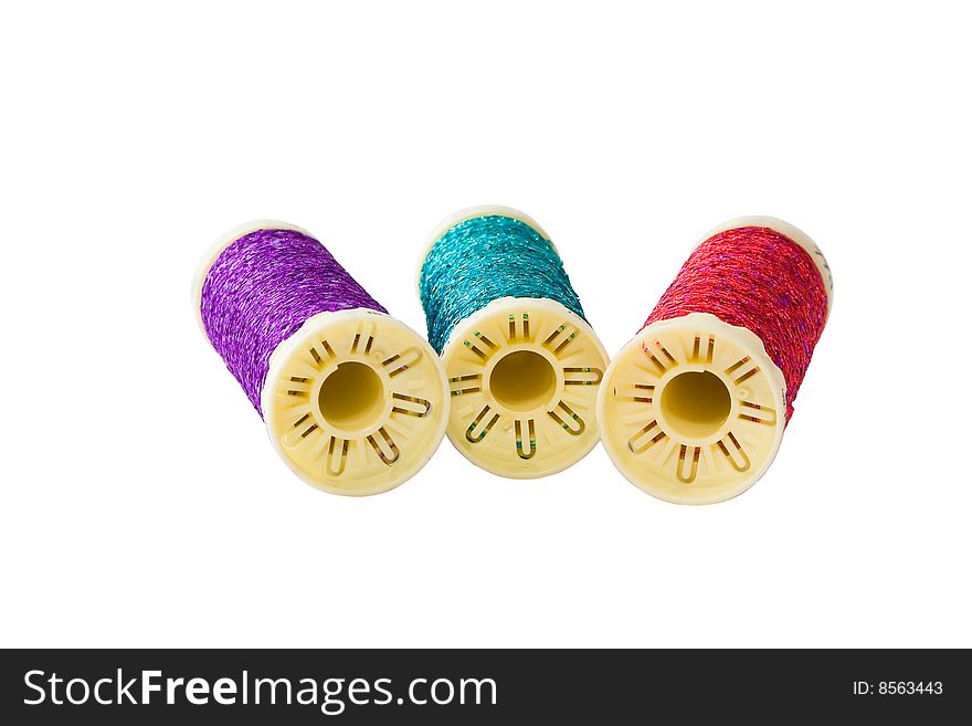 Threads on spool