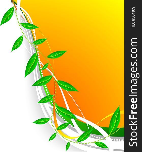 Spring background. Vector. Used mesh. Spring background. Vector. Used mesh.