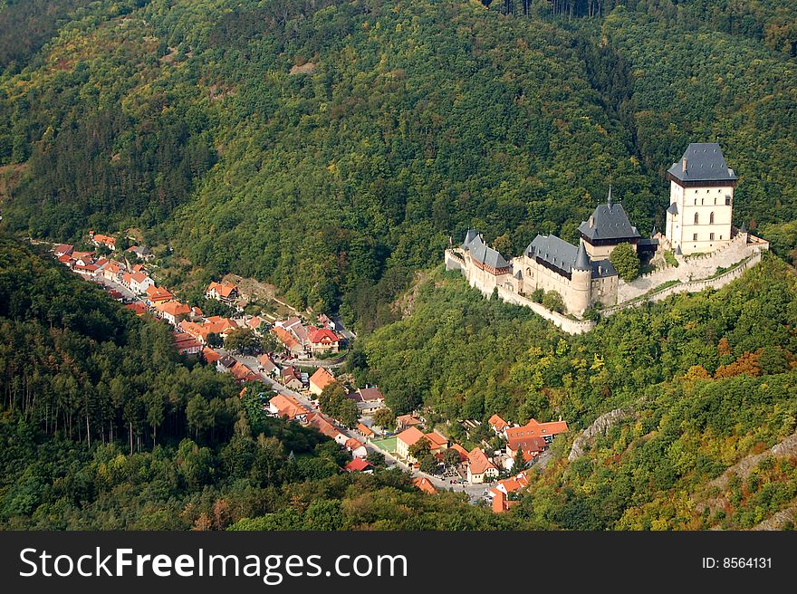 Castle Karlstejn. Czech Republic