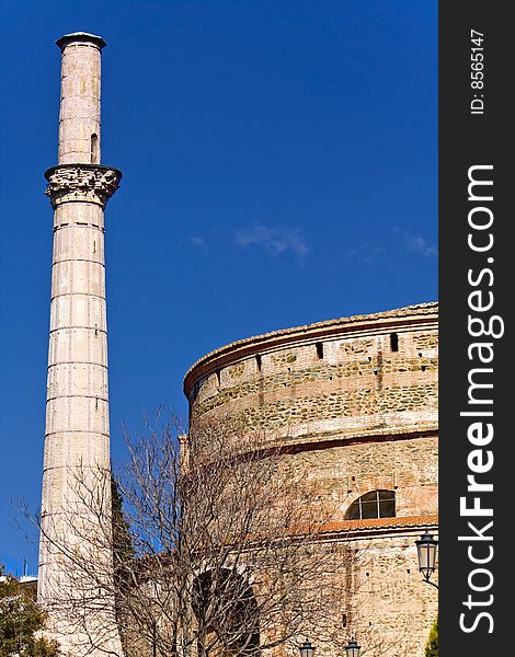 Rodonta temple at Thessaloniki, Greece. Rodonta temple at Thessaloniki, Greece