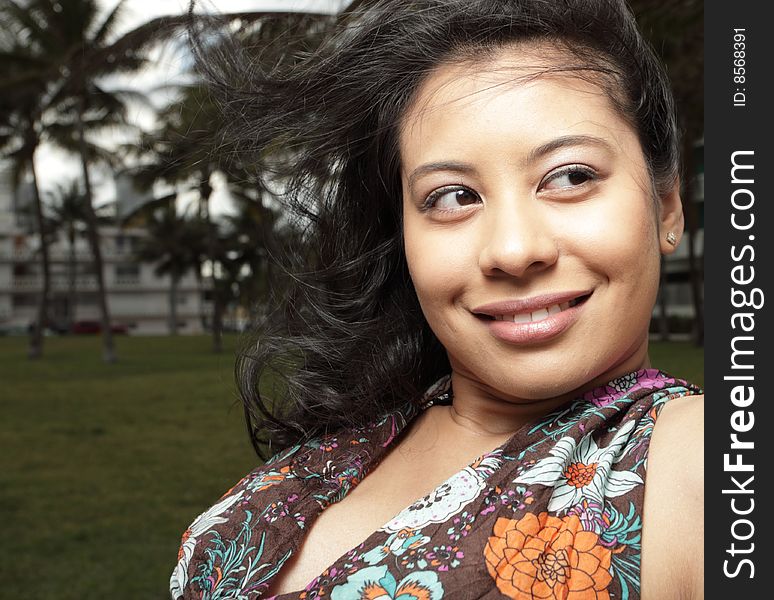 Headshot Of A Young Woman