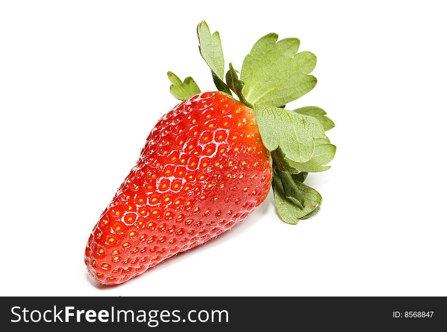 Strawberry isolated on a white background. Strawberry isolated on a white background
