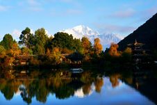 Lijiang City In Autumn Stock Image Lijiang City In Autumn Stock Image