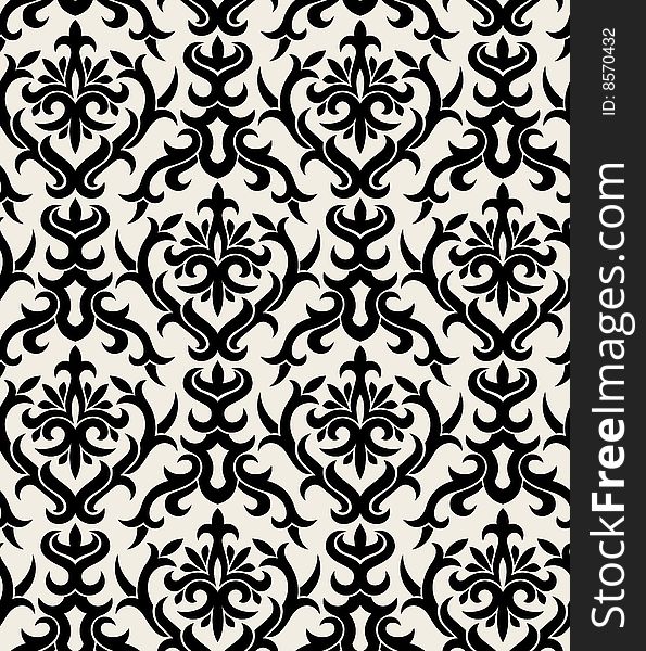 Seamless background from a floral ornament, Fashionable modern wallpaper or textile. Seamless background from a floral ornament, Fashionable modern wallpaper or textile