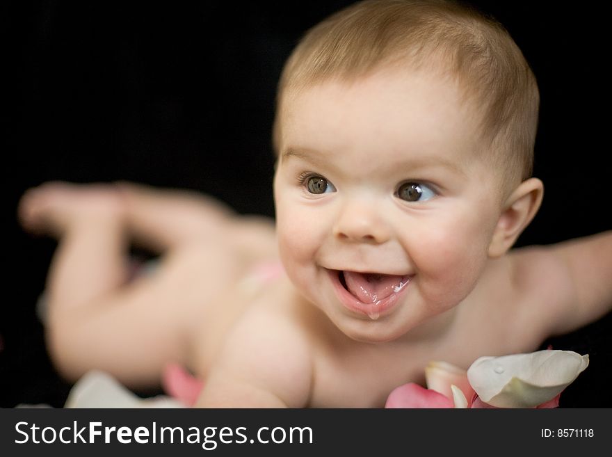 Naked Baby Smiling