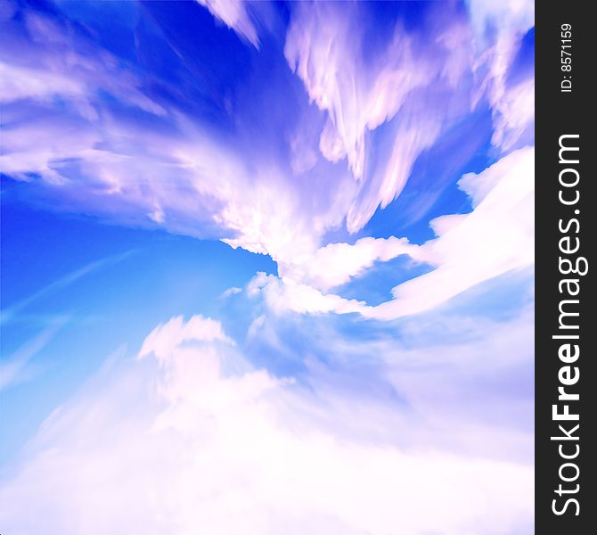 Abstract sky and cloud year solar daytime on horizon. Abstract sky and cloud year solar daytime on horizon