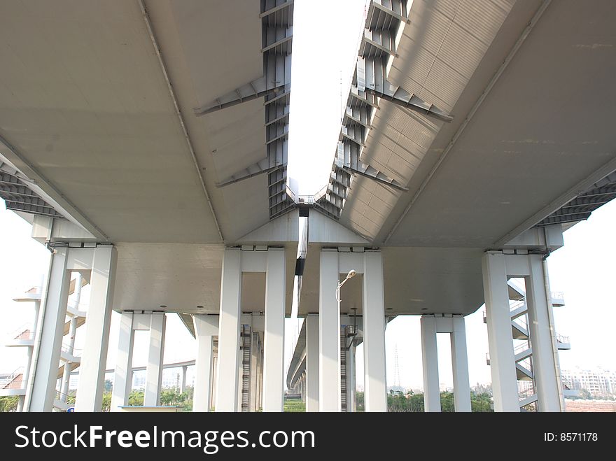 The Bridge Columns And Bottom