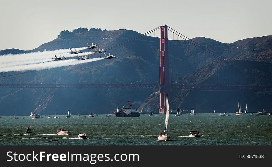 Blue Angel and Golden Gate