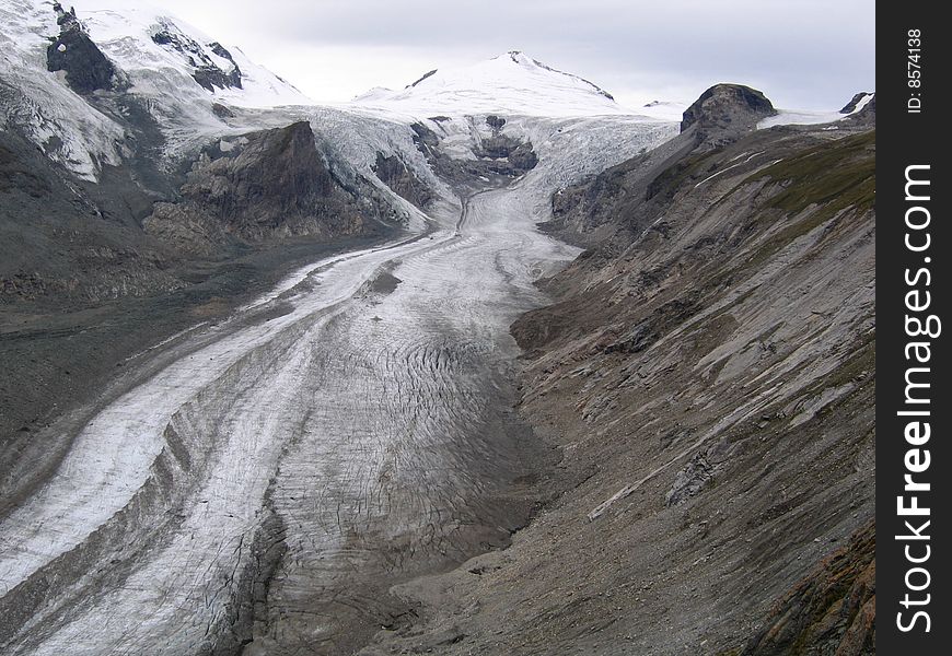 Glacier In Grossglockner Valley