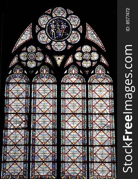 Window of the cathedral, skylight of  beautiful church,pattern of the window. Window of the cathedral, skylight of  beautiful church,pattern of the window