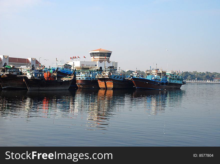 Dhows At Dubai Creek