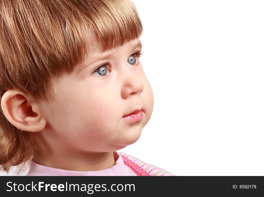 Portrait of adorable baby