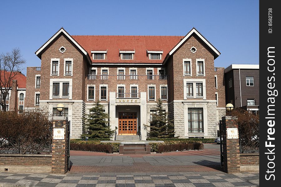 A west building in tianjin,china