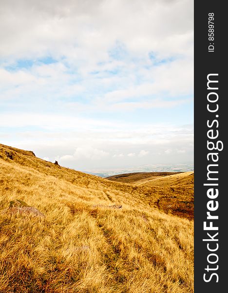 The postcard scenery on the Brecon Beacons in Wales, UK. The postcard scenery on the Brecon Beacons in Wales, UK.