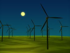 Windmill Royalty Free Stock Image Windmill Royalty Free Stock Image