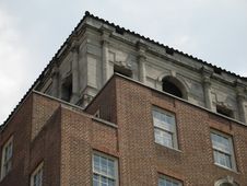 Brick Building Royalty Free Stock Photo Brick Building Royalty Free Stock Photo