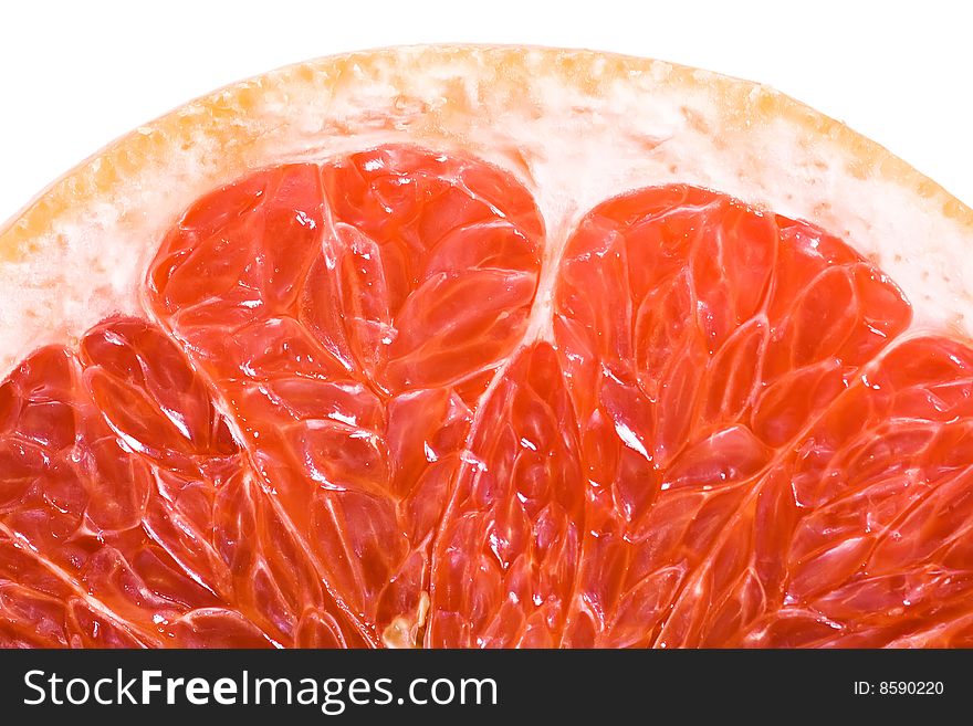 Grapefruit  fruit close up view