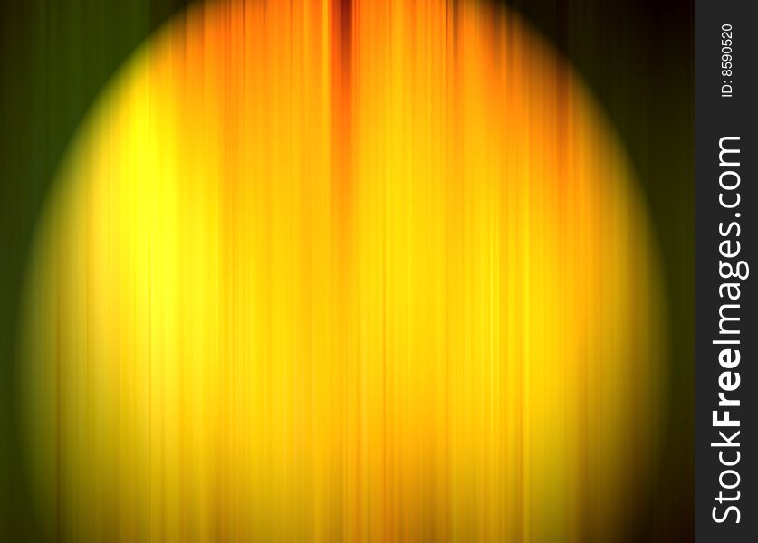 Yellow dynamic texture with light effects. abstract illustration