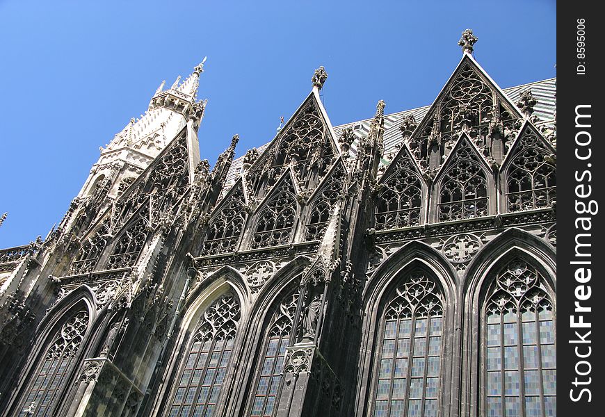 Vienna (Austria) - Stephans dome, historical city centre