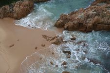Rocky Cove Royalty Free Stock Image Rocky Cove Royalty Free Stock Image