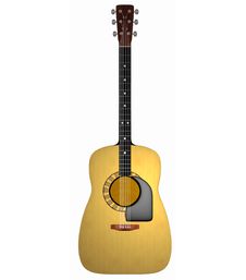 Acoustic Guitar Royalty Free Stock Photography Acoustic Guitar Royalty Free Stock Photography
