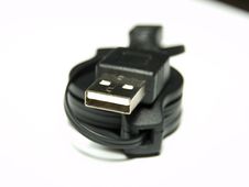 Black USB Royalty Free Stock Photos Black USB Royalty Free Stock Photos