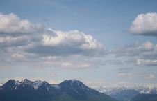 Big Alaska Sky Royalty Free Stock Photography Big Alaska Sky Royalty Free Stock Photography