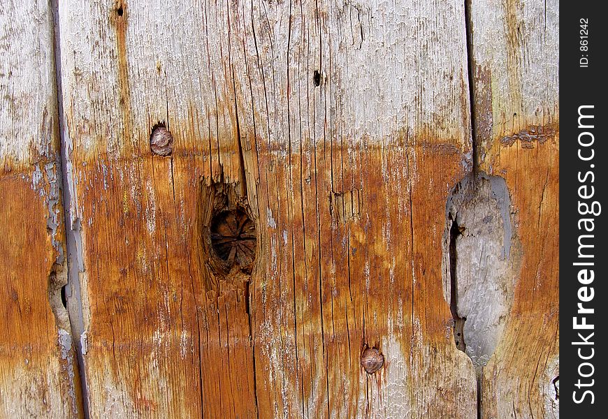 Weathered Wooden Doors