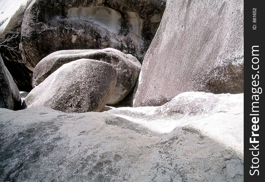 Boulders at Virgin Gorda